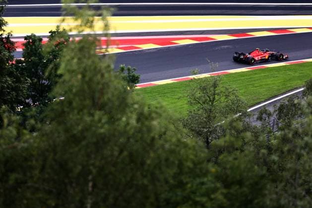 F1 Belgian Grand Prix 2023 Sprint Shootout Carlos Sainz of Ferrari during sprint shootout ahead of the Formula 1 Belgian Grand Prix at Spa-Francorchamps in Spa, Belgium on July 29, 2023. Spa Belgium  Copyright: xJakubxPorzyckix originalFilename:porzycki-f1belgia230729_npmZg.jpg