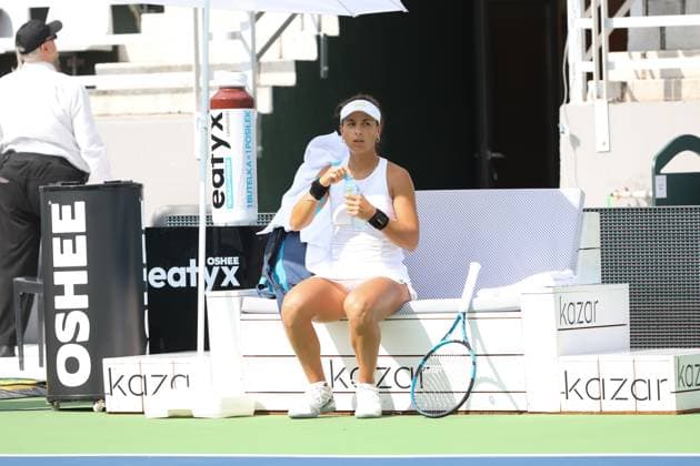 WARSZAWA 29.07.2023 TURNIEJ TENISOWY BNP PARIBAS WARSAW OPEN 2023 --- WOMENS WTA, Tennis Damen 250 TENNIS TOURNAMENT BNP PARIBAS WARSAW OPEN LUCREZIA STEFANINI FOT. ANNA KLEPACZKO FOTOPYK NEWSPIX.PL --- Newspix.pl  230729LUM001