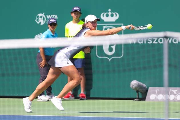 WARSZAWA 29.07.2023 TURNIEJ TENISOWY BNP PARIBAS WARSAW OPEN 2023 --- WOMENS WTA, Tennis Damen 250 TENNIS TOURNAMENT BNP PARIBAS WARSAW OPEN IGA SWIATEK FOT. ANNA KLEPACZKO FOTOPYK NEWSPIX.PL --- Newspix.pl  230729LUM035