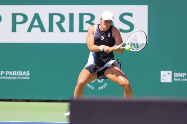 WARSZAWA 29.07.2023 TURNIEJ TENISOWY BNP PARIBAS WARSAW OPEN 2023 --- WOMENS WTA, Tennis Damen 250 TENNIS TOURNAMENT BNP PARIBAS WARSAW OPEN IGA SWIATEK FOT. ANNA KLEPACZKO FOTOPYK NEWSPIX.PL --- Newspix.pl  230729LUM039