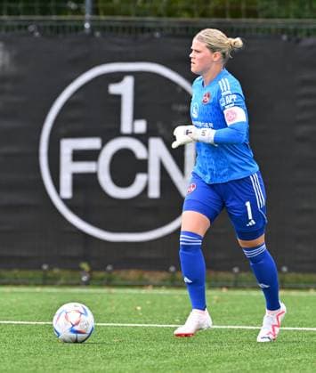 29 07 2023 football women womens football season 2023 2024 test match friendly match preparation match 1 FC Nürnberg FCN club women club FCUnion Berlin xwoxzix Lea Paulick 1, 1 FC Nürnberg FCN clipping single image