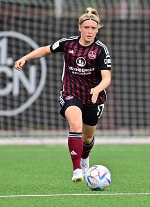 29 07 2023 football women women soccer season 2023 2024 test match friendly match preparation match 1 FC Nürnberg FCN club women club FCUnion Berlin xwoxzix Livia Brunmair 17, 1 FC Nürnberg FCN clipping single image