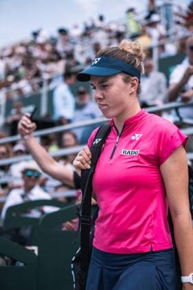 LINDA NOSKOVA (CZE) TENNIS : BNP Paribas Warsaw Open - Open de Pologne - WTA, Tennis Damen 250 - 29 07 2023 FrancoisAsal Panoramic  