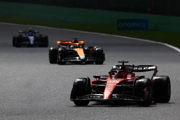 F1 Belgian Grand Prix 2023 Sprint Shootout Charles Leclerc of Ferrari during sprint shootout ahead of the Formula 1 Belgian Grand Prix at Spa-Francorchamps in Spa, Belgium on July 29, 2023. Spa Belgium  Copyright: xJakubxPorzyckix originalFilename:porzycki-f1belgia230729_npw3l.jpg