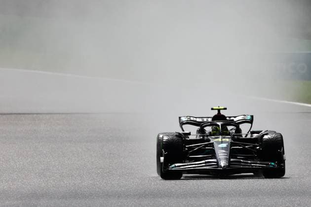 F1 Belgian Grand Prix 2023 Sprint Shootout Lewis Hamilton of Mercedes during sprint shootout ahead of the Formula 1 Belgian Grand Prix at Spa-Francorchamps in Spa, Belgium on July 29, 2023. Spa Belgium  Copyright: xJakubxPorzyckix originalFilename:porzycki-f1belgia230729_npxQA.jpg