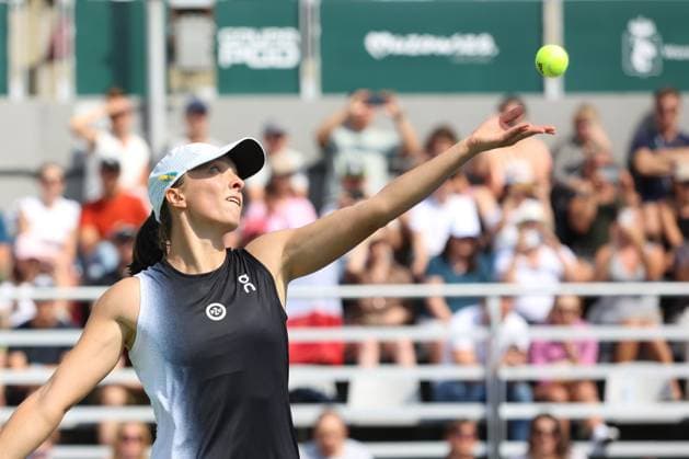 WARSZAWA 29.07.2023 TURNIEJ TENISOWY BNP PARIBAS WARSAW OPEN 2023 --- WOMENS WTA, Tennis Damen 250 TENNIS TOURNAMENT BNP PARIBAS WARSAW OPEN IGA SWIATEK FOT. ANNA KLEPACZKO FOTOPYK NEWSPIX.PL --- Newspix.pl  230729LUM052
