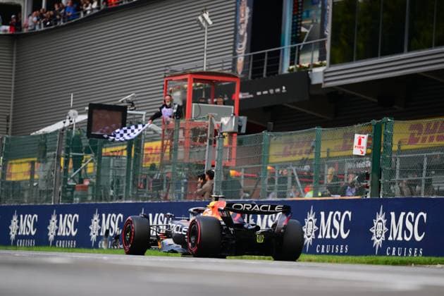 F1 Grand Prix of Belgium - Sprint Max Verstappen of Red Bull Racing Honda drive his single-seater during sprint qualifying of Belgian GP, 13th round of FIA Formula 1 World Championship, WM, Weltmeisterschaft in Spa-Francorchamps Circuit, Stavelot, Vallonia, Belgium, 29 07 23 Stavelot Vallonia Belgium  Copyright: xAndreaxDiodatox originalFilename:diodato-notitle230729_npSzd.jpg