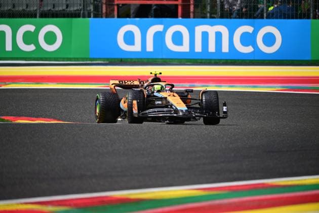 F1 Grand Prix of Belgium - Sprint Lando Norris McLaren F1 Team drive his single-seater during sprint qualifying of Belgian GP, 13th round of FIA Formula 1 World Championship, WM, Weltmeisterschaft in Spa-Francorchamps Circuit, Stavelot, Vallonia, Belgium, 29 07 23 Stavelot Vallonia Belgium  Copyright: xAndreaxDiodatox originalFilename:diodato-notitle230729_npfpR.jpg