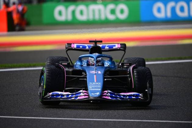 F1 Grand Prix of Belgium - Sprint Esteban Ocon of Alpine F1 Team drive his single-seater during sprint qualifying of Belgian GP, 13th round of FIA Formula 1 World Championship, WM, Weltmeisterschaft in Spa-Francorchamps Circuit, Stavelot, Vallonia, Belgium, 29 07 23 Stavelot Vallonia Belgium  Copyright: xAndreaxDiodatox originalFilename:diodato-notitle230729_npi2O.jpg
