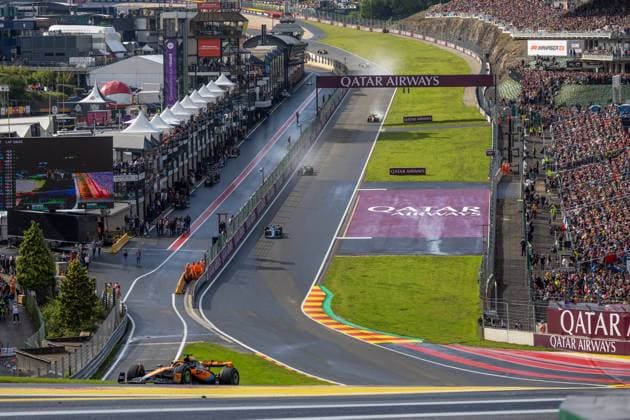 Belgian Grand Prix Formula One 2023 SPA-FRANCORCHAMPS, BELGIUM - JULY 29 : Piastri Course Sprint-during the Belgian Grand Prix Formula One Spa Francorchamps on July 29, 2023 in Spa-Francorchamps, Belgium, 29 07 2023 Spa-Francorchamps Belgium  Copyright: xBbx