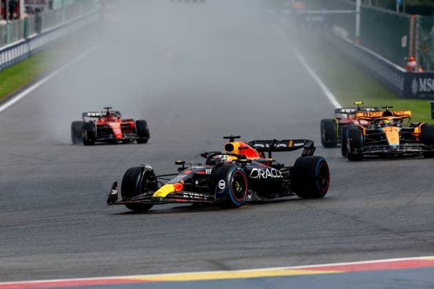 1 Max Verstappen NLD, Oracle Red Bull Racing , F1 Grand Prix of Belgium at Circuit de Spa Francorchamps on July 29, 2023 in Spa Francorchamps, Belgium Photo by HOCH ZWEI Spa Francorchamps Belgium
