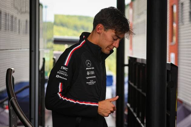 63 George Russell, (GRB) AMG Mercedes Ineos during the Belgian GP, Spa-Francorchamps 27-30 July 2023 Formula 1 World Championship, WM, Weltmeisterschaft 2023.  Copyright: xFedericoxBasile IPAx xipa-agencyx xFedericoxBasile IPAx 0 IPA_IPA39475944