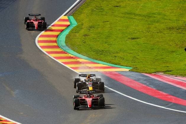 Formula 1 Championship - 2023 Formula 1 MSC Cruises Belgian Grand Prix, Formula One World Championship, WM, Weltmeisterschaft - Sprint Carlos Sainz (SPA) Ferrari SF-23 during 2023 Formula 1 MSC Cruises Belgian Grand Prix, Formula One World Championship - Sprint, Formula 1 Championship in Stavelot, Belgium, July 29 2023 Stavelot Circuit de Spa-Francorchamps Belgium Copyright: xAlessioxDexMarcox xLiveMediax LPS_1011483