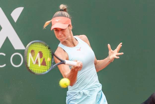 July 29, 2023, Lausanne, Vaud, Switzerland: Lausanne Switzerland, 07 29 2023: Anna BondoÂ¡r of Hungary during semifinal of Ladies Open Lausanne. Ladies Open Lausanne took place tennis club of Lausanne, the Olympic capital. Lausanne Switzerland - ZUMAd206 0300491518st Copyright: xEricxDubostx
