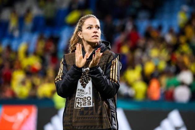 FIFA Womens World Cup 2023 Germany Colombia 30 07 2023 Melanie Leupolz Germany, 18 applauds towards fans FIFA Womens World Cup 2023 Germany Colombia Sydney Gadigal, Sydney Football Stadium, 30 07 2023. Copyright: xBEAUTIFULxSPORTS Jonesx