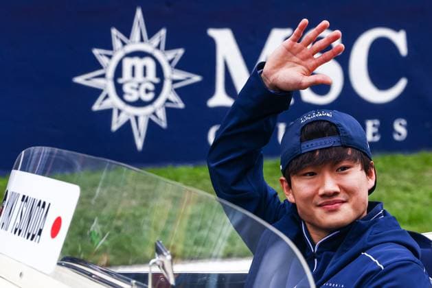 July 30, 2023, Spa, Belgium: Yuki Tsunoda of AlphaTauri attends the drivers parade ahead of the F1 Grand Prix of Belgium at Circuit de Spa-Francorchamps on July 30, 2023 in Spa, Belgium. Spa Belgium - ZUMAz156 0300571848st Copyright: xBeataxZawrzelx