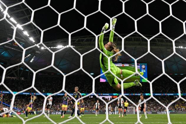 Mandatory Credit: Photo by James Gourley Shutterstock (14025600fn) Catalina Perez of Colombia Germany Women v Colombia Women, FIFA Women s World Cup, Group H, Football, Sydney Football Stadium, Sydney, Australia - 30 Jul 2023 Editorial use only Germany Women v Colombia Women, FIFA Women s World Cup, Group H, Football, Sydney Football Stadium, Sydney, Australia - 30 Jul 2023 Editorial use only Copyright: xJamesxGourley Shutterstockx 14025600fn