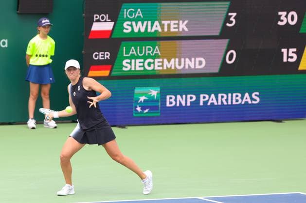 WARSZAWA 30.07.2023 TURNIEJ TENISOWY BNP PARIBAS WARSAW OPEN 2023 FINAL --- WOMENS WTA, Tennis Damen 250 TENNIS TOURNAMENT BNP PARIBAS WARSAW OPENI FINAL MATCH IGA SWIATEK FOT. ANNA KLEPACZKO FOTOPYK NEWSPIX.PL --- Newspix.pl  230730LUM020
