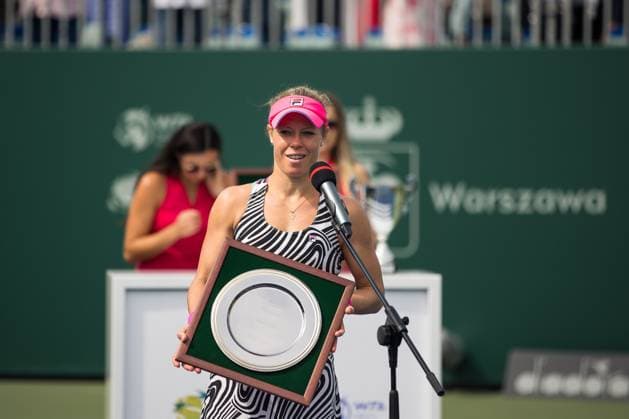 LAURA SIEGEMUND (GER) TENNIS : BNP Paribas Varsovie Open - WTA250 - 30 07 2023 FrancoisAsal Panoramic  