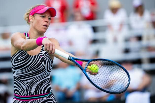 BNP Paribas Warsaw Open 2023 Laura Siegemund during the final match against Iga Swiatek , WTA, Tennis Damen BNP Paribas Warsaw Open tennis tournament in Warsaw Poland , July 30, 2023. NO SALE POLAND Warsaw Poland  Copyright: xAndrzejxIwanczukx originalFilename:iwanczuk-bnpparib230730_npyDQ.jpg
