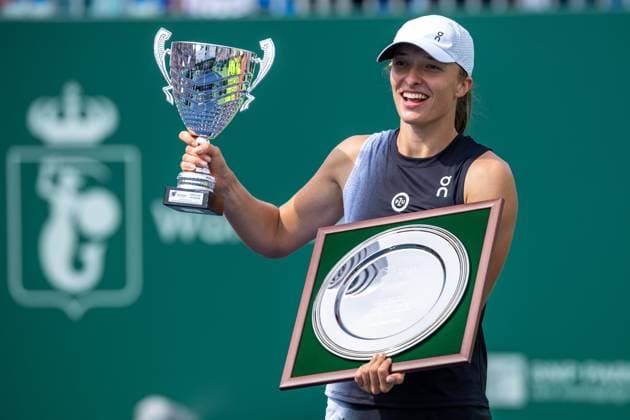 BNP Paribas Warsaw Open 2023 Iga Swiatek POL won the WTA, Tennis Damen BNP Paribas Warsaw Open tennis tournament in Warsaw defeating Laura Siegemund GER , Poland , July 30, 2023. NO SALES POLAND Warsaw Poland  Copyright: xAndrzejxIwanczukx originalFilename:iwanczuk-bnpparib230730_npgF0.jpg
