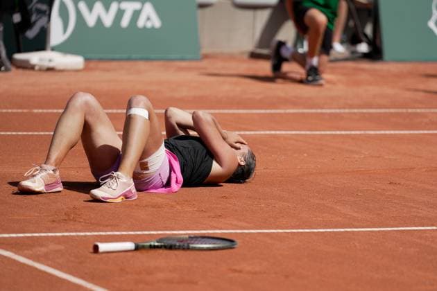 July 30, 2023, Lausanne, Vaud, Switzerland: Lausanne, Switzerland: ItalyÃ¢â‚¬â ¢s ELISABETTA COCCIARETTO celebrates after winning the 2023 Ladies Open Lausanne. Lausanne Switzerland - ZUMAs230 20230730_znp_s230_012 Copyright: xCorinexScibozx