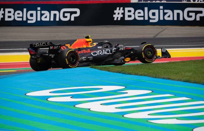 F1 Grand Prix of Belgium Max Verstappen of the Netherlands driving the (1) Oracle Red Bull Racing RB19 Honda on track during the F1 Grand Prix of Belgium, at Circuit Spa-Francorchamps, on 30 Juli 2023 In Spa, Belgium. SPA Belgium  Copyright: xJonathanxRaax originalFilename:raa-f1grandp230730_npsJ5.jpg