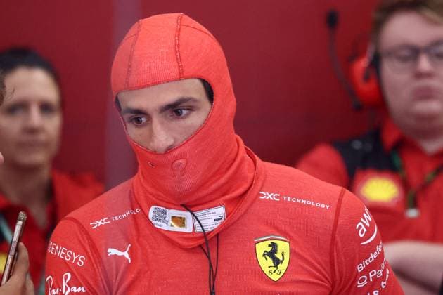 F1 Gran Prix of Belgium Carlos Sainz of Scuderia Ferrari in the box before the F1 Grand Prix of Belgium at Spa Francorchamps on July 30, 2023 Stavelot, Belgium. Stavelot Spa Francorchamps Belgium Copyright: xMarcoxCanonierox