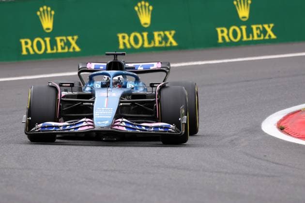 F1 Gran Prix of Belgium Esteban Ocon of Alpine F1 on track during the F1 Grand Prix of Belgium at Spa Francorchamps on July 30, 2023 Stavelot, Belgium. Stavelot Spa Francorchamps Belgium Copyright: xMarcoxCanonierox