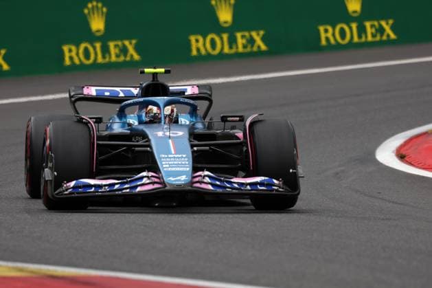 F1 Gran Prix of Belgium Pierre Gasly of Alpine F1 on track during the F1 Grand Prix of Belgium at Spa Francorchamps on July 30, 2023 Stavelot, Belgium. Stavelot Spa Francorchamps Belgium Copyright: xMarcoxCanonierox