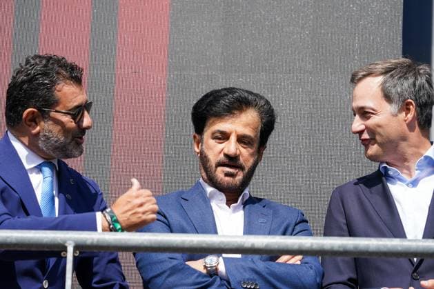 Formula 1 Championship - 2023 Formula 1 MSC Cruises Belgian Grand Prix, Formula One World Championship, WM, Weltmeisterschaft - Race Mohammed Bin Sulayem (EAU) - FIA President& xA;& xA;during the Race on Sunday Jul 30th FORMULA 1 MSC CRUISES BELGIAN GRAND PRIX 2023 - Jul28 to Jul 30th 2023 Spa Francorshamps, Belgium during 2023 Formula 1 MSC Cruises Belgian Grand Prix, Formula One World Championship - Race, Formula 1 Championship in Stavelot, Belgium, July 30 2023 Stavelot Circuit de Spa-Francorchamps Belgium Copyright: xAlessioxDexMarcox xLiveMediax LPS_1013481
