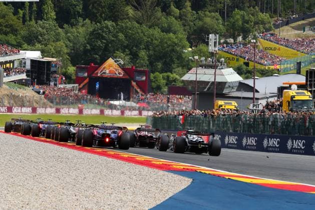 Formula 1 Championship - 2023 Formula 1 MSC Cruises Belgian Grand Prix, Formula One World Championship, WM, Weltmeisterschaft - Race Start of the race& xA;& xA;& xA;during the Race on Sunday Jul 30th FORMULA 1 MSC CRUISES BELGIAN GRAND PRIX 2023 - Jul28 to Jul 30th 2023 Spa Francorshamps, Belgium during 2023 Formula 1 MSC Cruises Belgian Grand Prix, Formula One World Championship - Race, Formula 1 Championship in Stavelot, Belgium, July 30 2023 Stavelot Circuit de Spa-Francorchamps Belgium Copyright: xAlessioxDexMarcox xLiveMediax LPS_1013499