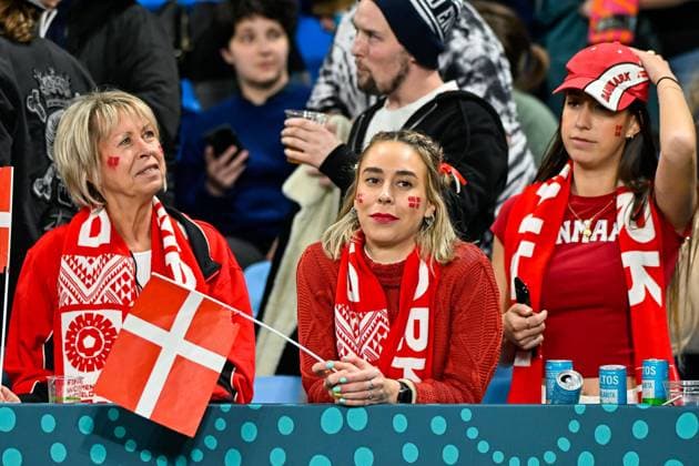Sydney, NSW, Australia, Danish fans post match FIFA Women™s World Cup 2023 Group D match England v Denmark at Sydney Football Stadium (Allianz Stadium) 28 July 2023, Sydney, Australia. (Keith McInnes SPP)  Copyright: xKeithxMcInnes SPPx spp-en-KeMc-KMP-SPP-WWC2023-ENG-DEN-230728-209-91021