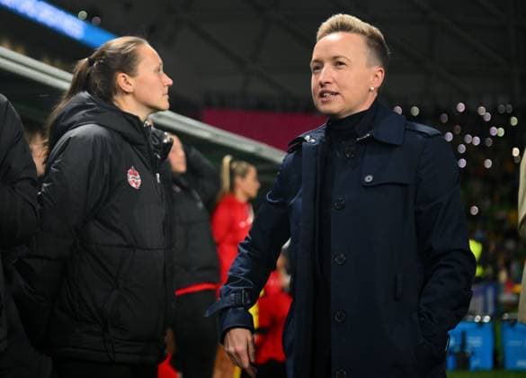 Mandatory Credit: Photo by Morgan Hancock Shutterstock (14028970ag) Beverly Priestman, Head Coach of Canada Canada Women v Australia Women, FIFA Women s World Cup, Group B, International Football, Melbourne Rectangular Stadium, Perth, Australia - 31 July 2023 Canada Women v Australia Women, FIFA Women s World Cup, Group B, International Football, Melbourne Rectangular Stadium, Perth, Australia - 31 July 2023 Copyright: xMorganxHancock Shutterstockx 14028970ag