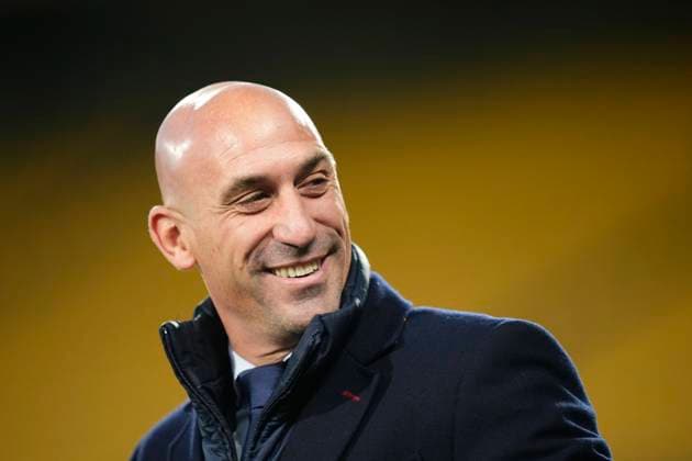 Japan v Spain: Group C - FIFA Women s World Cup Australia & New Zealand 2023 Spanish federation president resident Luis Rubiales prior the FIFA Women s World Cup Australia & New Zealand 2023 Group C match between Japan and Spain at Wellington Regional Stadium on July 31, 2023 in Wellington, New Zealand. Wellington New Zealand  Copyright: xJosexBretonx originalFilename:breton-japanvsp230731_npFiG.jpg