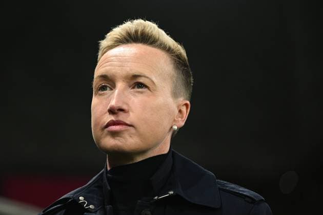 WWC23 CANADA AUSTRALIA, Canada s coach Bev Priestman during the FIFA Women s World Cup 2023 soccer match between Canada and Australia at Melbourne Rectangular Stadium in Melbourne, Monday, July 31, 2023. ( NO ARCHIVING, EDITORIAL USE ONLY, NO USE IN BOOKS WITHOUT CONSENT MELBOURNE VICTORIA AUSTRALIA  Copyright: xJOELxCARRETTx 20230731001826367015