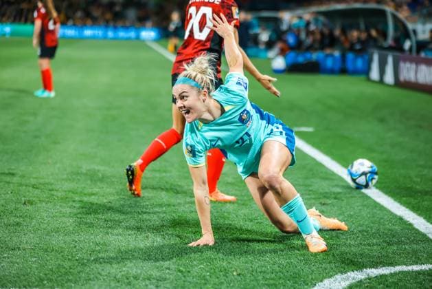 July 31, 2023, Brisbane, Queensland, Australia: MELBOURNE, AUSTRALIA - JULY 31: Ellie CARPENTER of Australia as Australia plays Canada at the FIFA Women s World Cup Australia & New Zealand 2023 at Melbourne Rectangular Stadium on July 31, 2023 Brisbane Australia - ZUMAp121 20230731_zsp_p121_016 Copyright: xChrisxPutnamx
