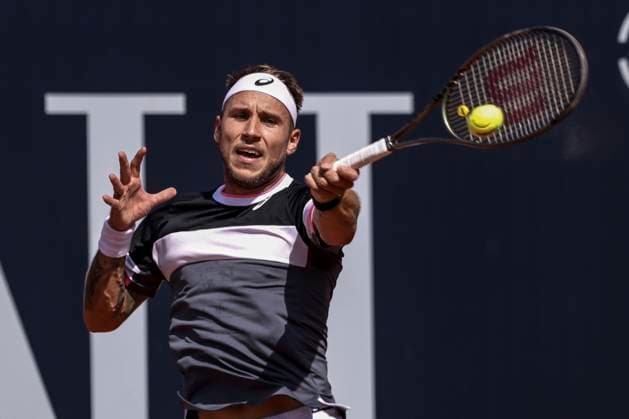 TENNIS - ATP, Tennis Herren Generali Open 2023 KITZBUEHEL,AUSTRIA,31.JUL.23 - TENNIS - ATP World Tour, Generali Open. Image shows Alex Molcan (SVK).  GEPAxpictures xPatrickxSteiner