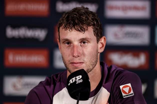 TENNIS - ATP, Tennis Herren Generali Open 2023 KITZBUEHEL,AUSTRIA,31.JUL.23 - TENNIS - ATP World Tour, Generali Open. Image shows Filip Misolic (AUT).  GEPAxpictures xPatrickxSteiner