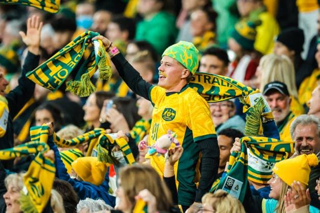 July 31, 2023, Brisbane, Queensland, Australia: MELBOURNE, AUSTRALIA - JULY 31: Fans as Australia plays Canada at the FIFA Women s World Cup Australia & New Zealand 2023 at Melbourne Rectangular Stadium on July 31, 2023 Brisbane Australia - ZUMAp121 20230731_zsp_p121_074 Copyright: xChrisxPutnamx