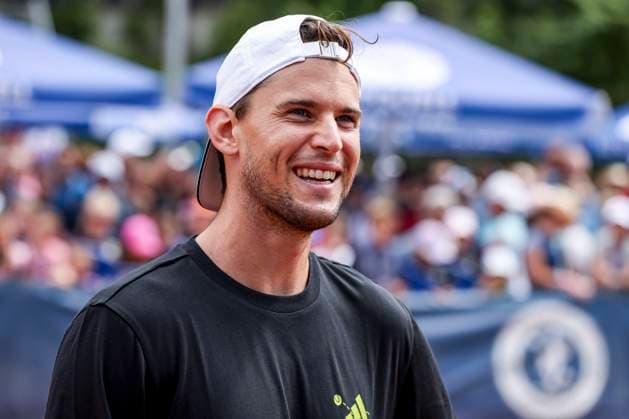 TENNIS - ATP, Tennis Herren Generali Open 2023 KITZBUEHEL,AUSTRIA,31.JUL.23 - TENNIS - ATP World Tour, Generali Open. Image shows Dominic Thiem (AUT).  GEPAxpictures xPatrickxSteiner