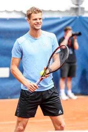 TENNIS - ATP, Tennis Herren Generali Open 2023 KITZBUEHEL,AUSTRIA,31.JUL.23 - TENNIS - ATP World Tour, Generali Open. Image shows Yannick Hanfmann (GER).  GEPAxpictures xPatrickxSteiner