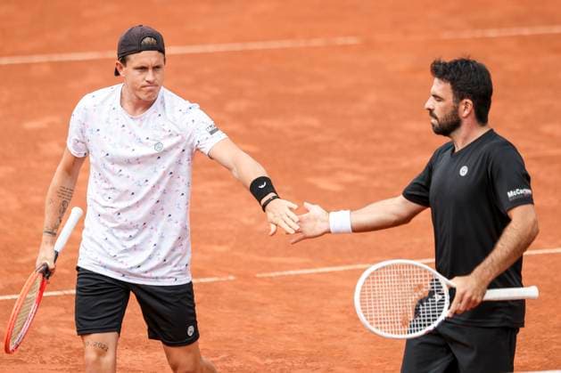 TENNIS - ATP, Tennis Herren Generali Open 2023 KITZBUEHEL,AUSTRIA,31.JUL.23 - TENNIS - ATP World Tour, Generali Open. Image shows Sam Weissborn (AUT).  GEPAxpictures xPatrickxSteiner