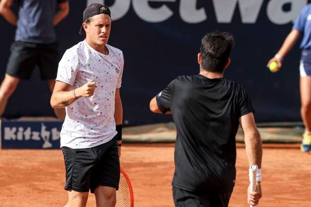 TENNIS - ATP, Tennis Herren Generali Open 2023 KITZBUEHEL,AUSTRIA,31.JUL.23 - TENNIS - ATP World Tour, Generali Open. Image shows Sam Weissborn (AUT).  GEPAxpictures xPatrickxSteiner