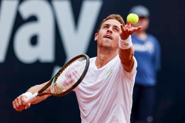 TENNIS - ATP, Tennis Herren Generali Open 2023 KITZBUEHEL,AUSTRIA,31.JUL.23 - TENNIS - ATP World Tour, Generali Open. Image shows Roberto Carballes Baena (ESP).  GEPAxpictures xPatrickxSteiner