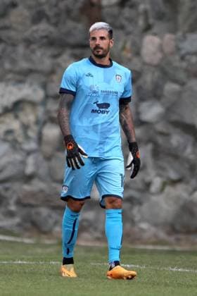 SIMONE ARESTI, Cagliari, 2023-24, Amichevole, Friendly match, Cagliari vs Juventus U23 Next Gen 3-0, 29-07-2023, Azione, Action, Single shot SERIE A 2023-24 AMICHEVOLE CAGLIARI-JUVENTUS U23 NEXT GEN 3-0