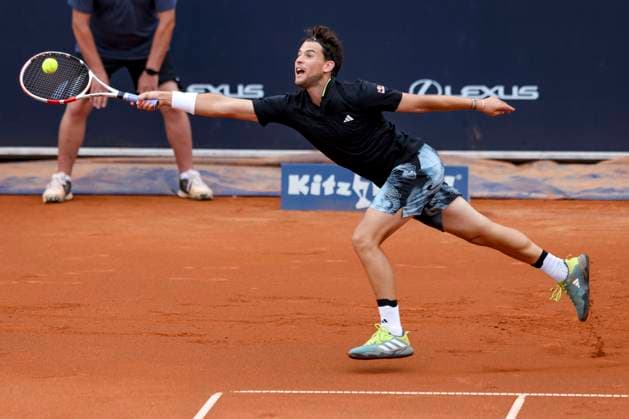 TENNIS - ATP, Tennis Herren Generali Open 2023 KITZBUEHEL,AUSTRIA,31.JUL.23 - TENNIS - ATP World Tour, Generali Open. Image shows Dominic Thiem (AUT).  GEPAxpictures xPatrickxSteiner