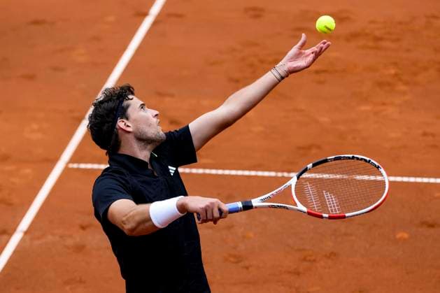 TENNIS - ATP, Tennis Herren Generali Open 2023 KITZBUEHEL,AUSTRIA,31.JUL.23 - TENNIS - ATP World Tour, Generali Open. Image shows Dominic Thiem (AUT).  GEPAxpictures xPatrickxSteiner
