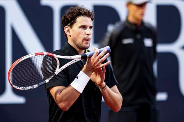 TENNIS - ATP, Tennis Herren Generali Open 2023 KITZBUEHEL,AUSTRIA,31.JUL.23 - TENNIS - ATP World Tour, Generali Open. Image shows Dominic Thiem (AUT).  GEPAxpictures xPatrickxSteiner