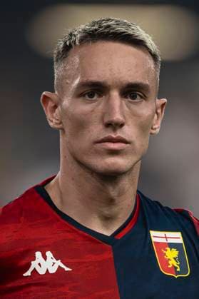 Genoa CFC v AS Monaco - Friendly Silvan Hefti of Genoa CFC looks on prior to the pre-season friendly football match between Genoa CFC and AS Monaco. Genoa Italy Copyright: xNicolòxCampox